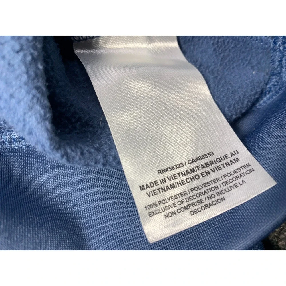 Nike Sweatshirt Mens M Blue DriFit 1/4 Zip Lightweight Pullover Activewear Top